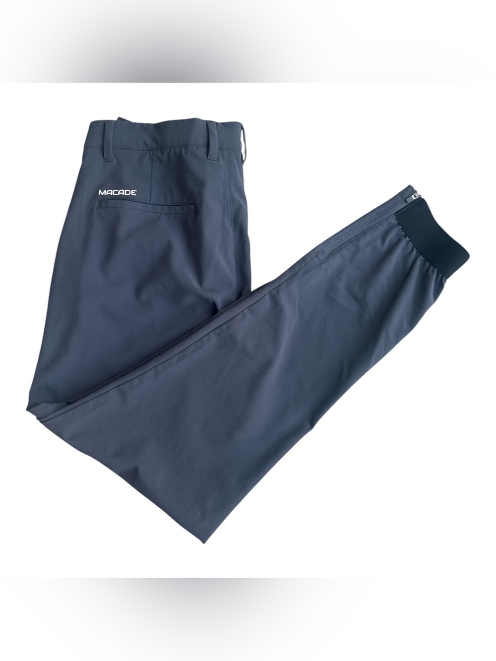 Macade Four-Way Stretch Joggers Men's Gray Performance Golf  Pants
